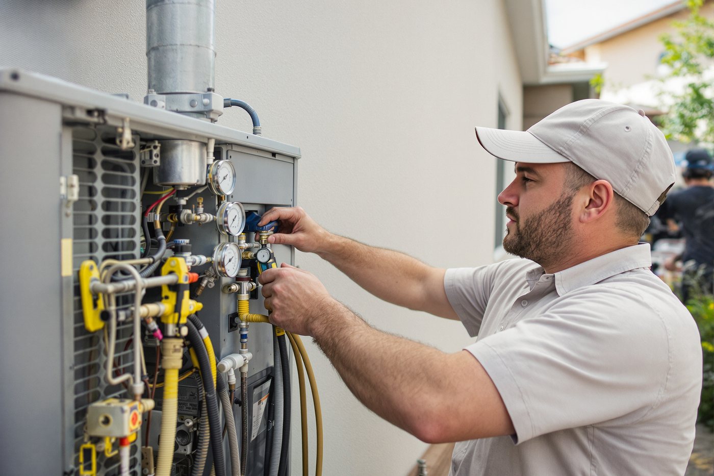 Recharging refrigerant